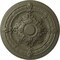 Ekena Millwork Vincent Ceiling Medallion (Fits Canopies up to 6"), Hand-Painted Spartan Stone, 26"OD x 3"P CM26VISSF - alternate 1